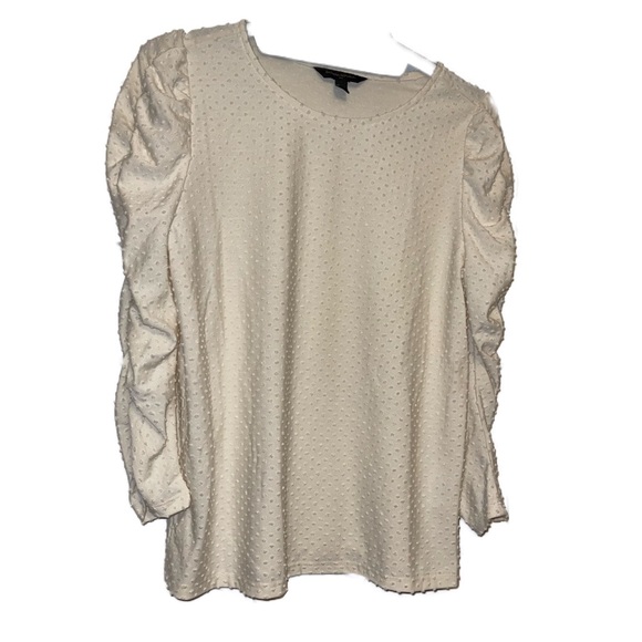Banana Republic™️ Bubble Sleeve Textured Blouse - Picture 1 of 2